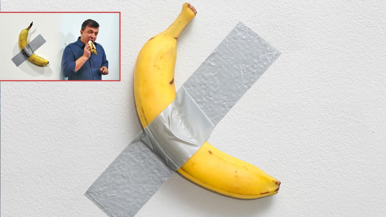 Duvara Bantlanmış Muz, 6,2 Milyon Dolara Satıldı!